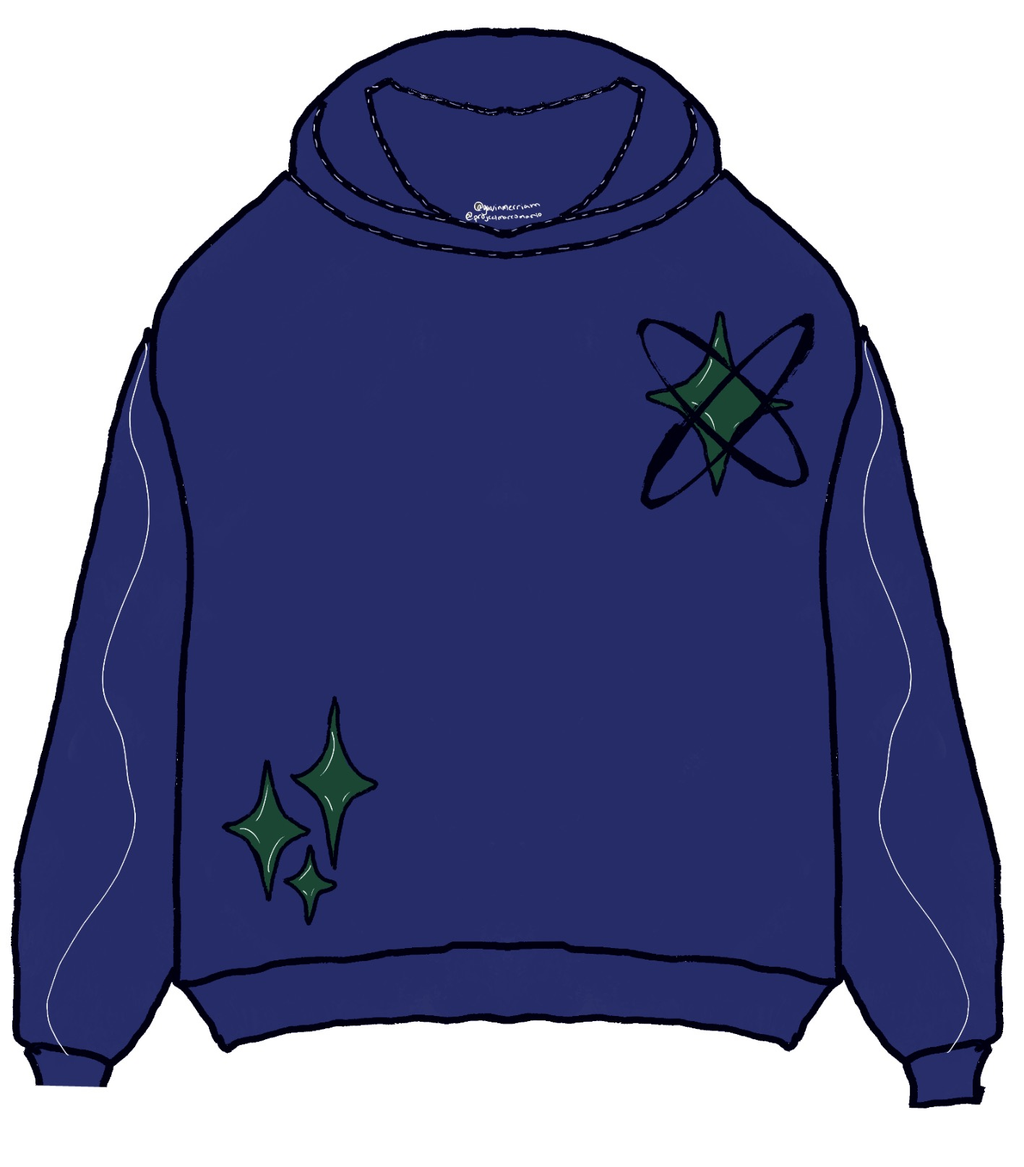 Project Marco Dark Blue Sweatshirt V1