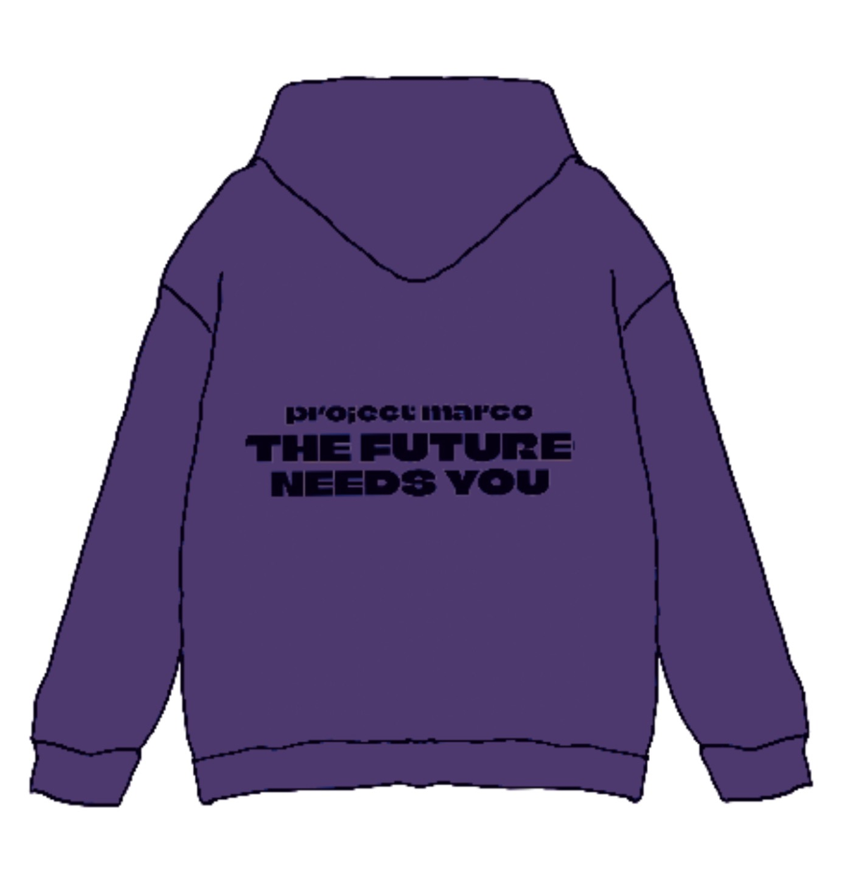 Project Marco Dark Purple Sweatshirt V1