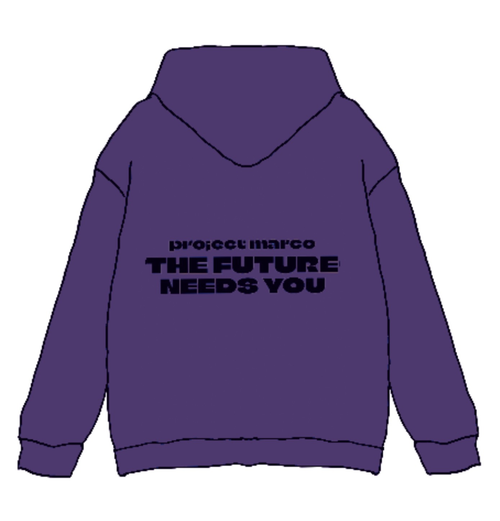 Project Marco Dark Purple Sweatshirt V1
